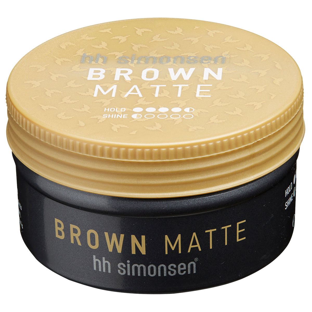 Brown/Matte Wax, 90 ml HH Simonsen Hårstyling Hårpleie - Hårpleieprodukter - Hårstyling