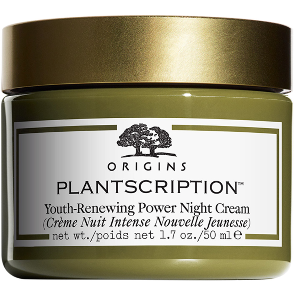 Plantscription Youth-Renewing Power Night Cream, 50 ml Origins Ansiktskrem Hudpleie - Ansiktspleie - Ansiktskrem