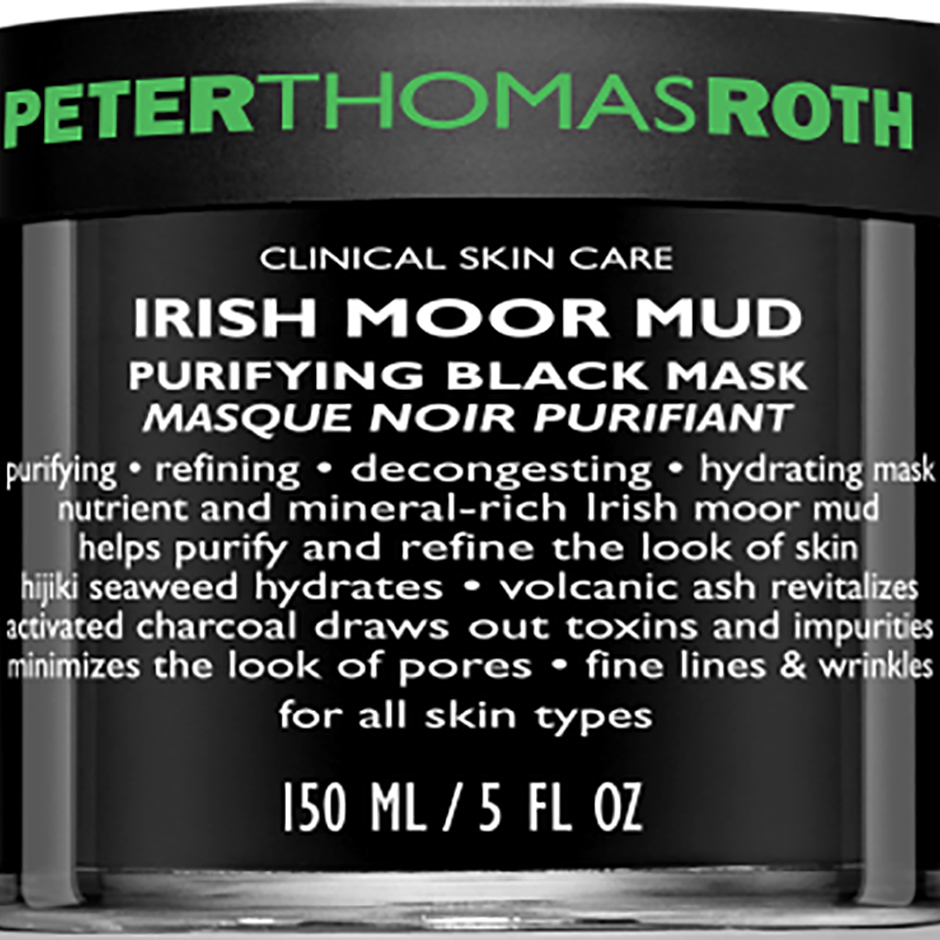 Peter Thomas Roth Irish Moor Mud Purifying Black Mask, 150 ml Peter Thomas Roth Ansiktsmaske Hudpleie - Ansiktspleie - Ansiktsmaske