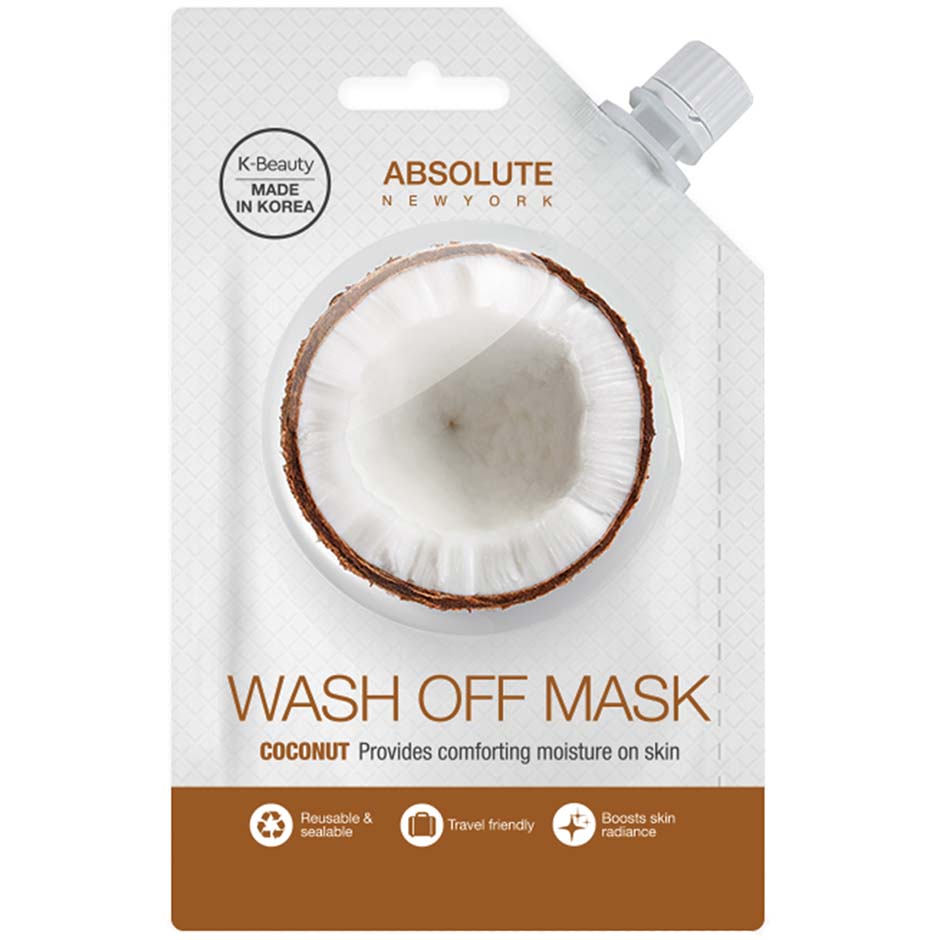Bilde av Spout Coconut Wash Off Mask, 25 G Absolute New York Ansiktsmaske