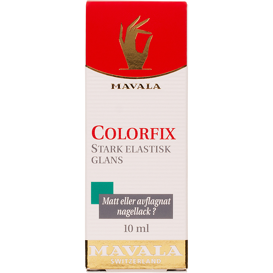 Mavala Colorfix Strong Flexible Top Coat, 10 ml Mavala Overlakk Sminke - Negler - Neglelakk - Overlakk