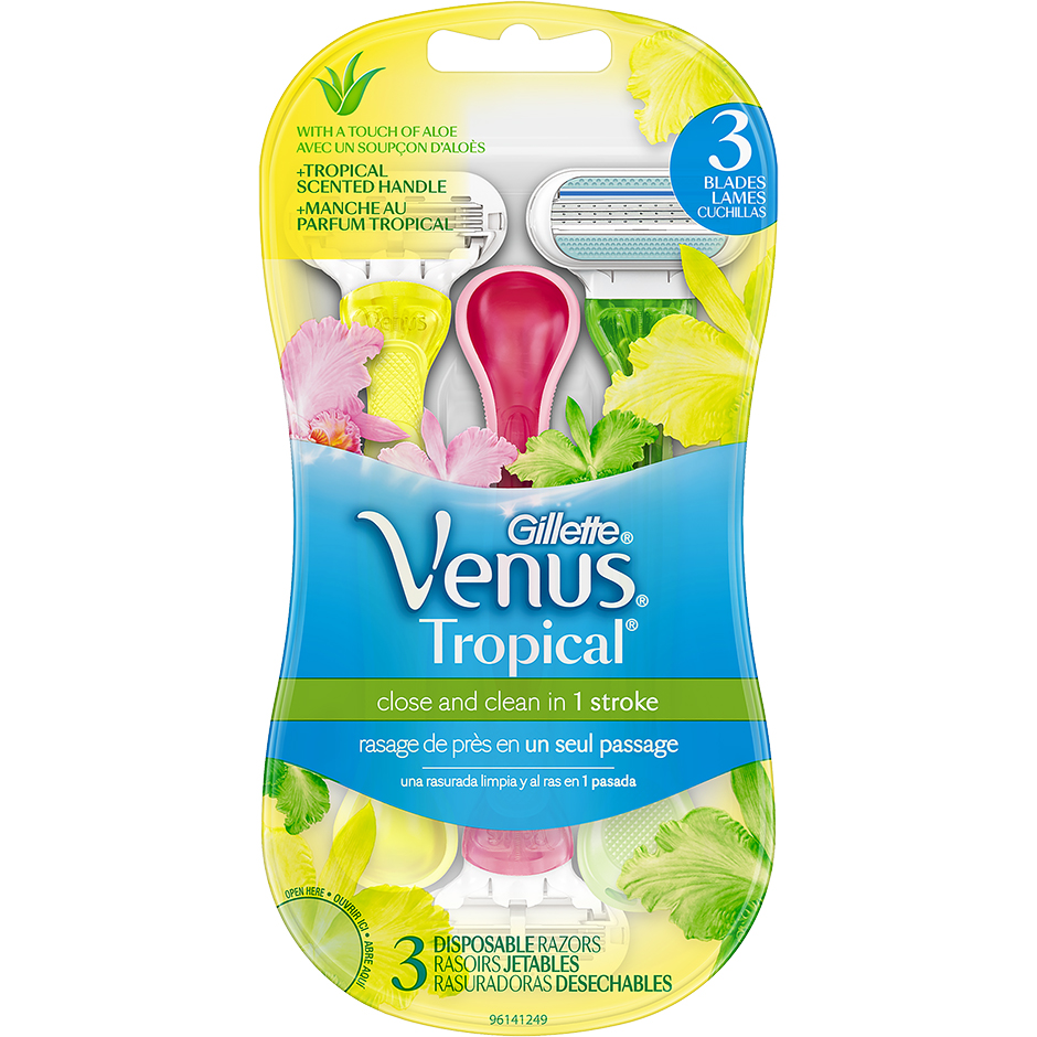 Venus Tropical, Gillette Barberhøvler