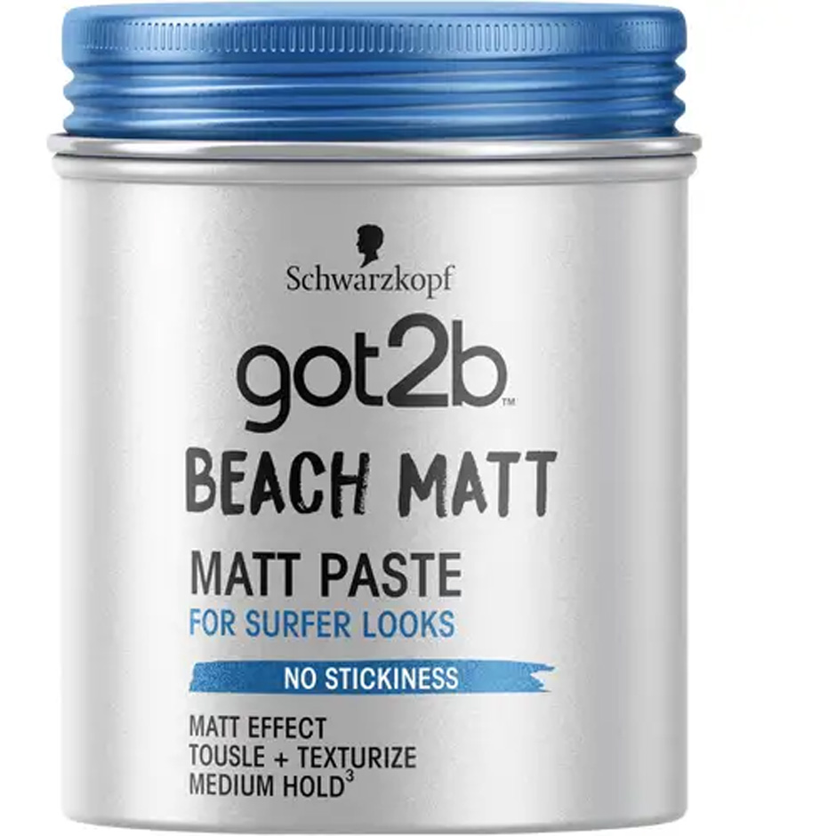 Got2b Beach Matt Paste, 100 ml Schwarzkopf Hårstyling Hårpleie - Hårpleieprodukter - Hårstyling