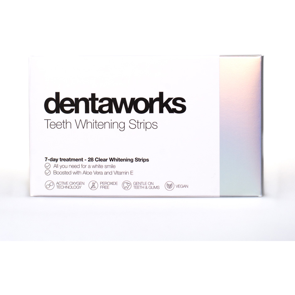 Teeth Whitening Strips, 28 st Dentaworks Dental Whitening Helse - Munnhygiene - Dental Whitening