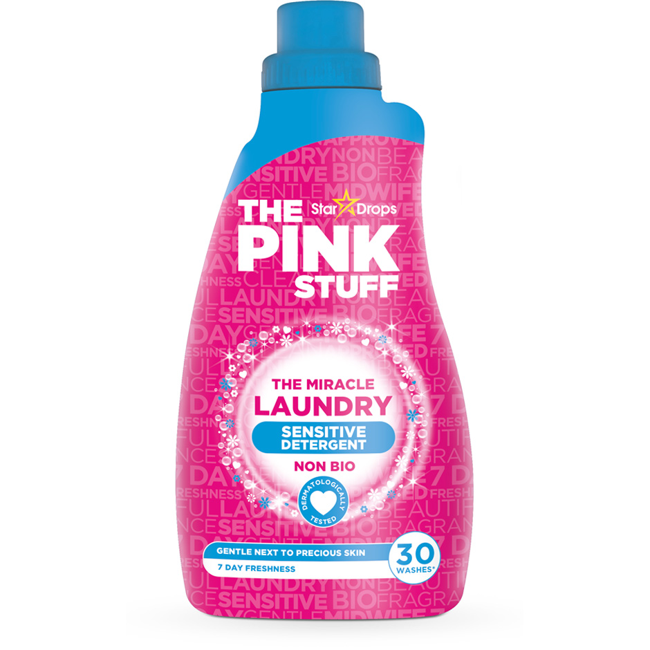 The Pink Stuff Sens Non Bio Laundry Liquid, 960 ml The Pink Stuff Vaskemiddel & Tøymykner Til Hjemmet - Rengjøring - Vaskemiddel & Tøymykner