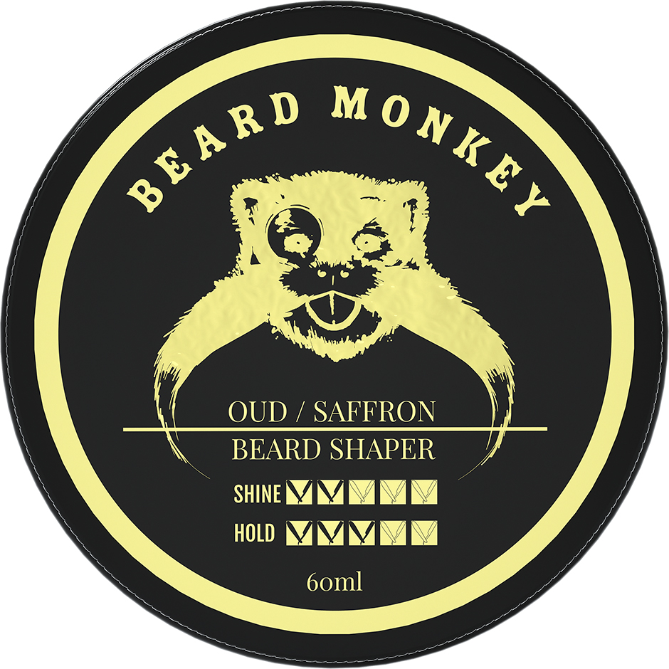 Bilde av Oud & Saffron Beard Shaper, 60 Ml Beard Monkey Skjegg & Bart