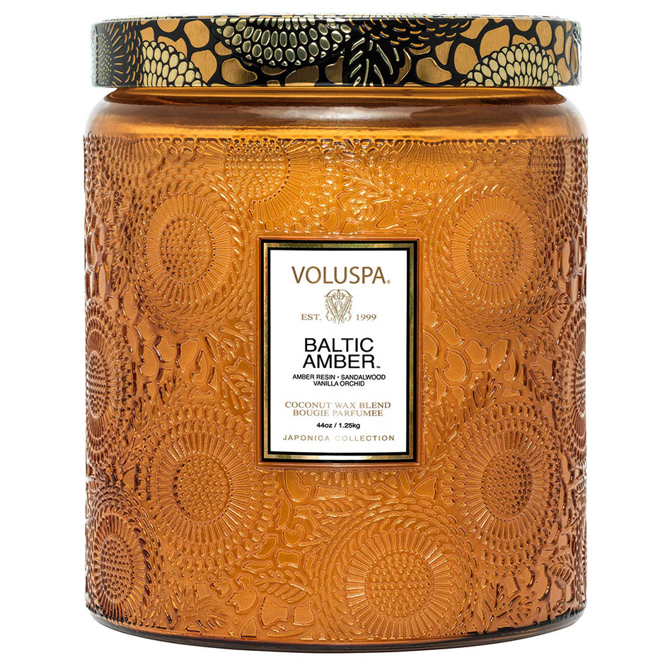 Luxe Jar Candle Baltic Amber, 1250 g Voluspa Duftlys Til Hjemmet - Romduft - Duftlys