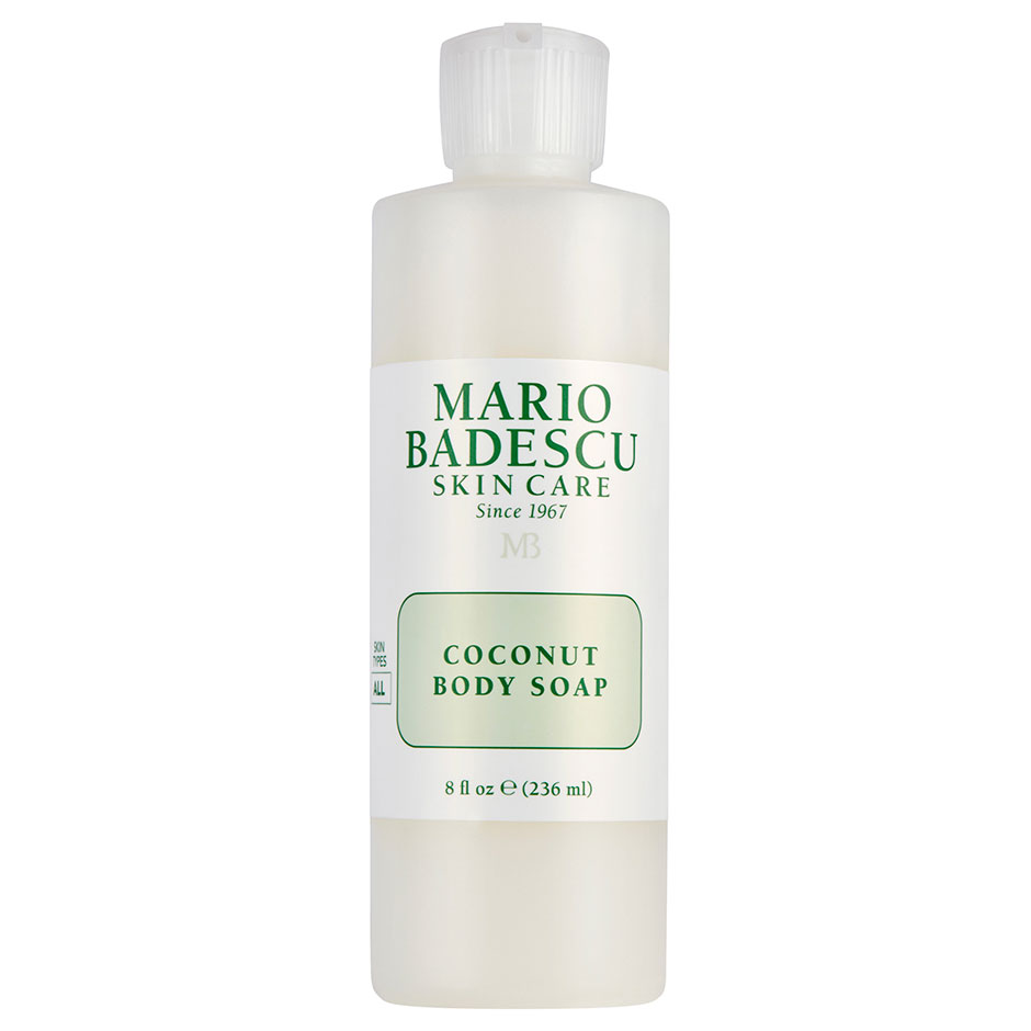 Coconut Body Soap, 236 ml Mario Badescu Bad- & Dusjkrem Hudpleie - Kroppspleie - Dusj & Bad - Bad- & Dusjkrem