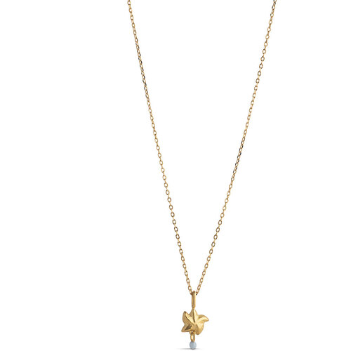 Enamel Copenhagen Necklace, Starfish