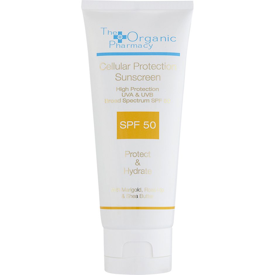 Cellular Protection Sun Cream SPF 50, 100 ml The Organic Pharmacy Solbeskyttelse til kropp Hudpleie - Solprodukter - Solkrem - Solbeskyttelse til kropp