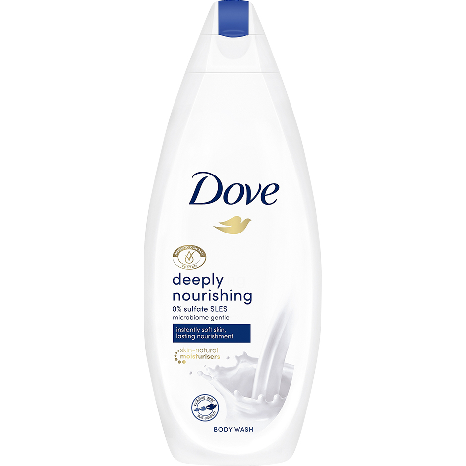 Showergel Deeply Nourishing, 450 ml Dove Bad- & Dusjkrem Hudpleie - Kroppspleie - Dusj & Bad - Bad- & Dusjkrem