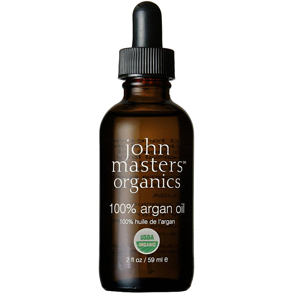John Masters Organics 100% Argan Oil, 59 ml John Masters Organics Hårolje Hårpleie - Hårpleieprodukter - Hårolje