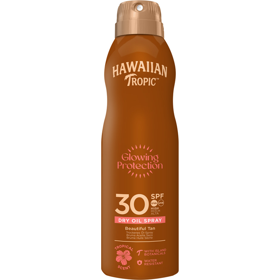 Hawaiian Tropic Dry Oil Coconut & Mango C-Spray SPF 30, 180 ml Hawaiian Tropic Solbeskyttelse til kropp