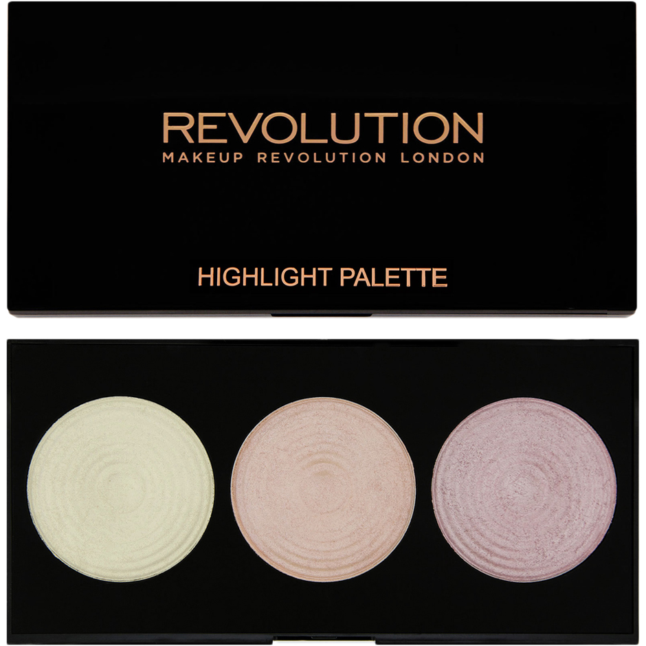 Highlighter Palette, Makeup Revolution Highlighter