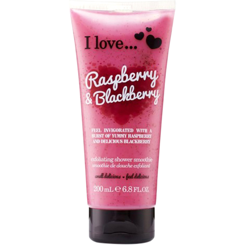 Raspberry & Blackberry, 200 ml I love… Body Scrub Hudpleie - Kroppspleie - Body Scrub