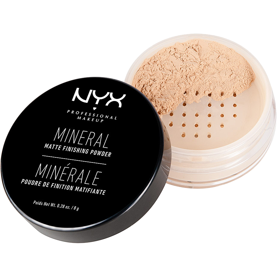 Mineral Matte Finishing Powder, 8 g NYX Professional Makeup Pudder Sminke - Ansikt - Pudder