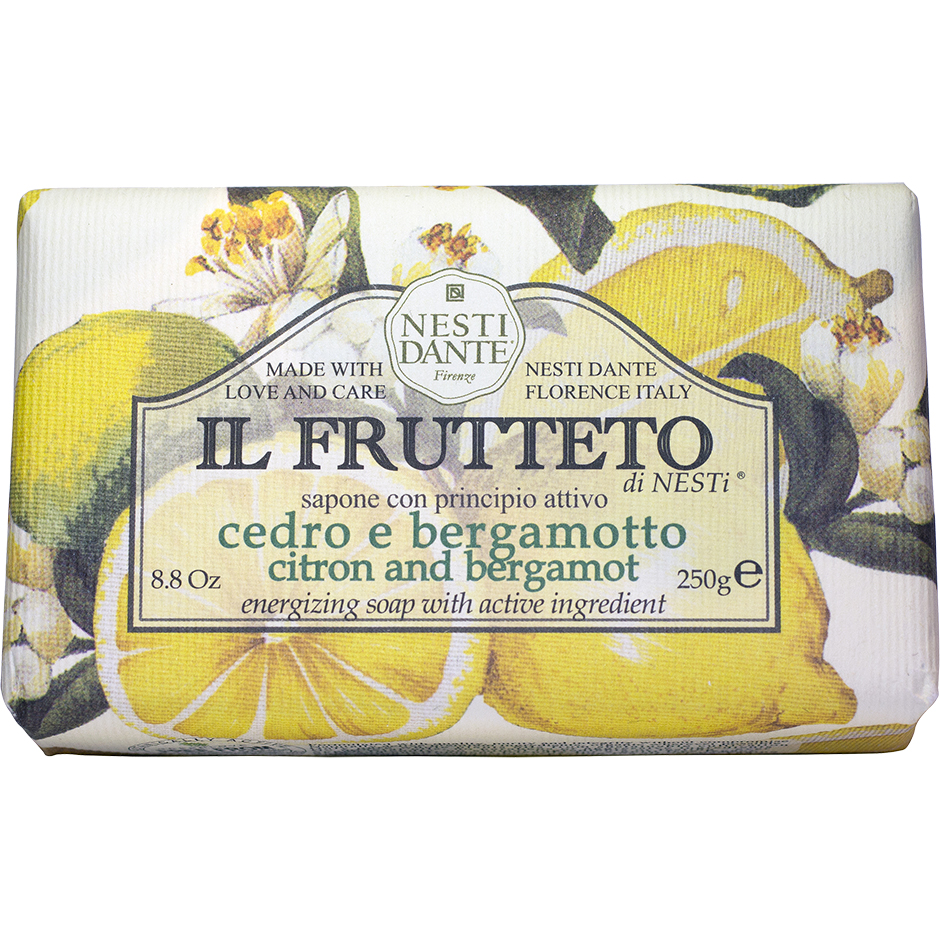 IL Frutteto Lemon & Bergamot, 250 g Nesti Dante Håndsåpe Hudpleie - Kroppspleie - Hender & Føtter - Håndsåpe