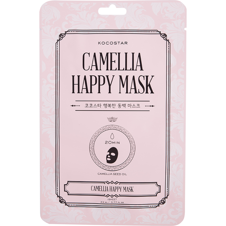 KOCOSTAR Camellia Happy Mask, Kocostar K-Beauty Hudpleie - K-Beauty