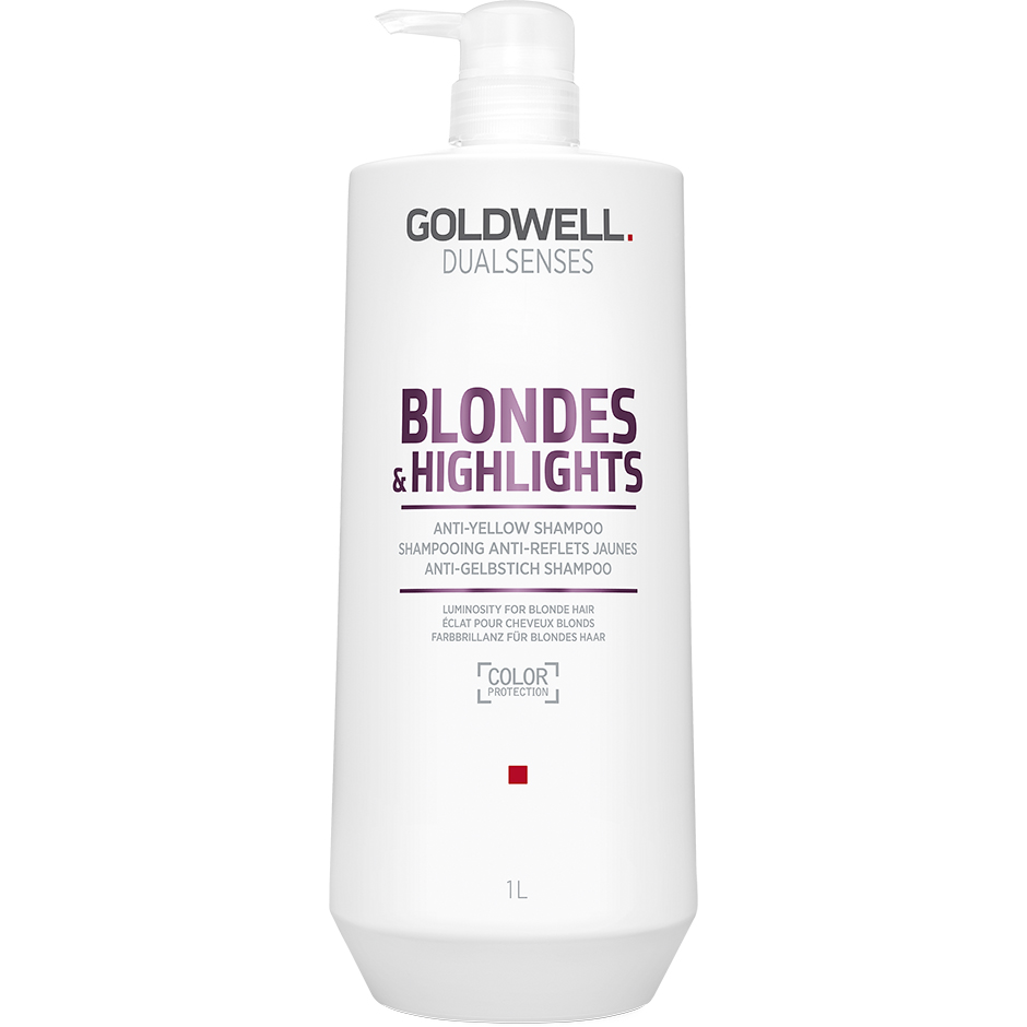 Dualsenses Blondes & Highlights, 1000 ml Goldwell Shampoo Hårpleie - Hårpleieprodukter - Shampoo
