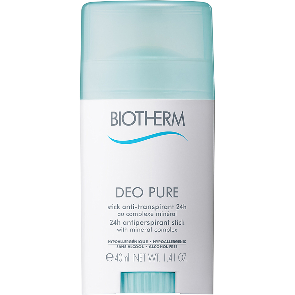 Biotherm Deo Pure Stick, 40 ml Biotherm Damedeodorant Hudpleie - Deodorant - Damedeodorant