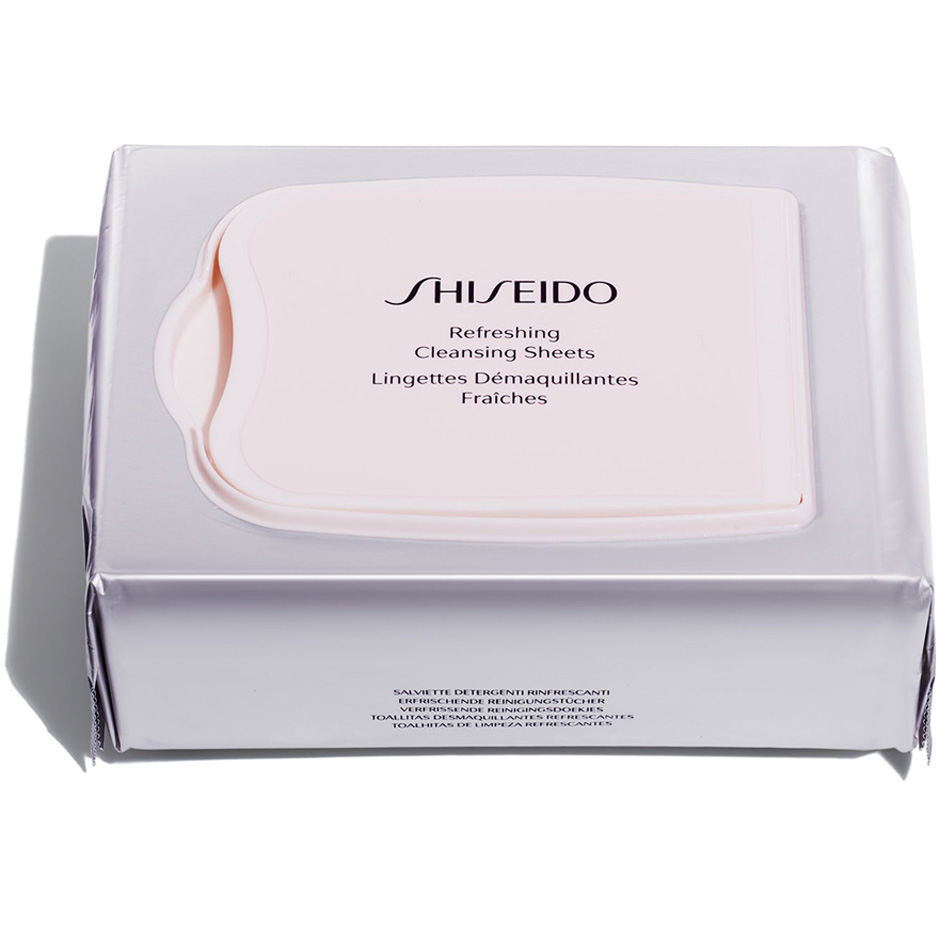 Shiseido Pureness Refreshing Cleansing Sheets, Shiseido Ansiktsrengjøring Hudpleie - Ansiktspleie - Ansiktsrengjøring