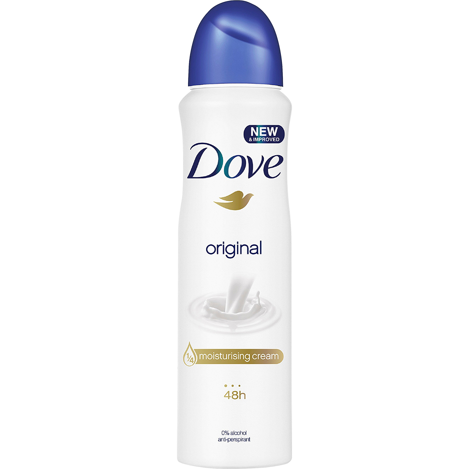 Original, 150 ml Dove Deodorant Hudpleie - Deodorant