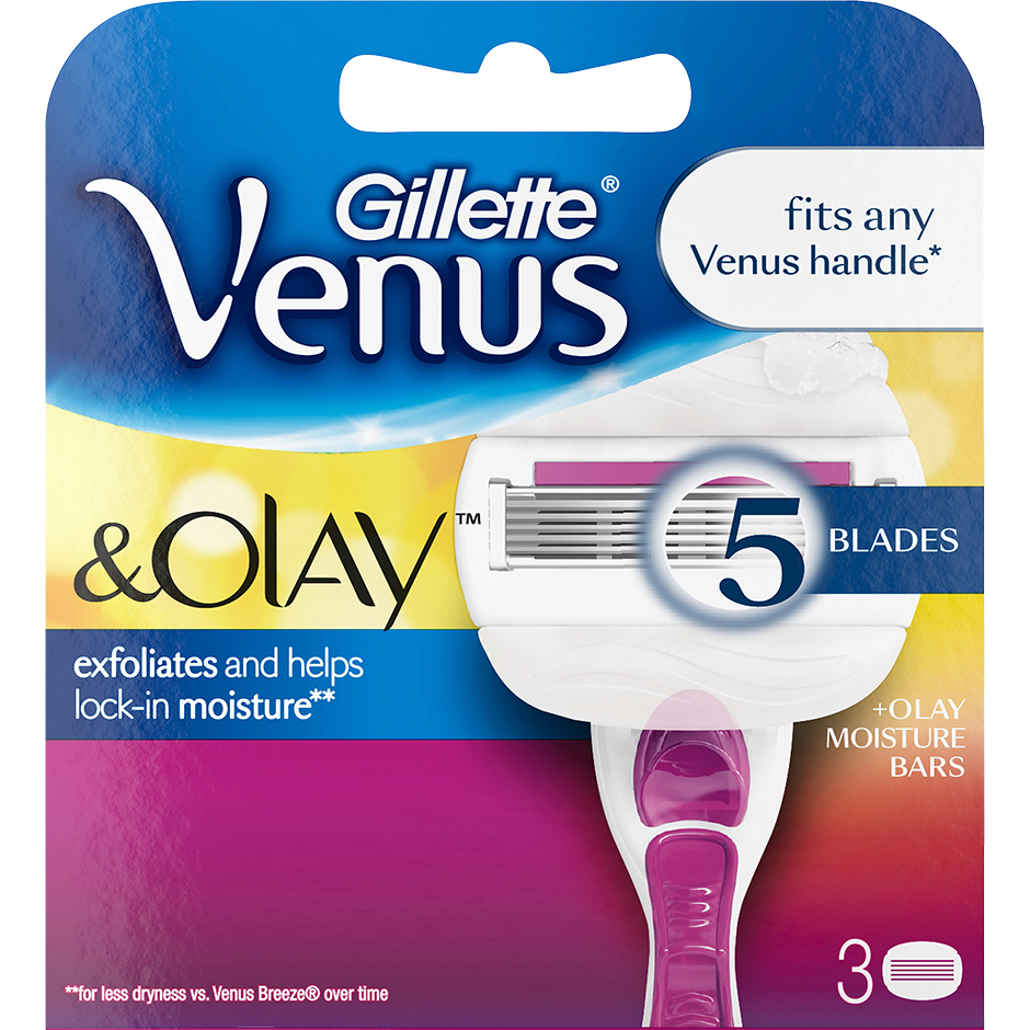 Gillette Venus & Olay Sugarberry Refill, Gillette Barberhøvler