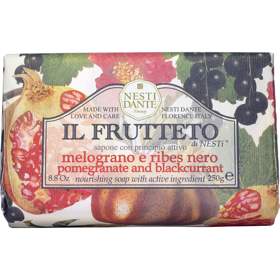 IL Frutteto Pomegranate & Blackcurrant, 250 g Nesti Dante Håndsåpe Hudpleie - Kroppspleie - Hender & Føtter - Håndsåpe