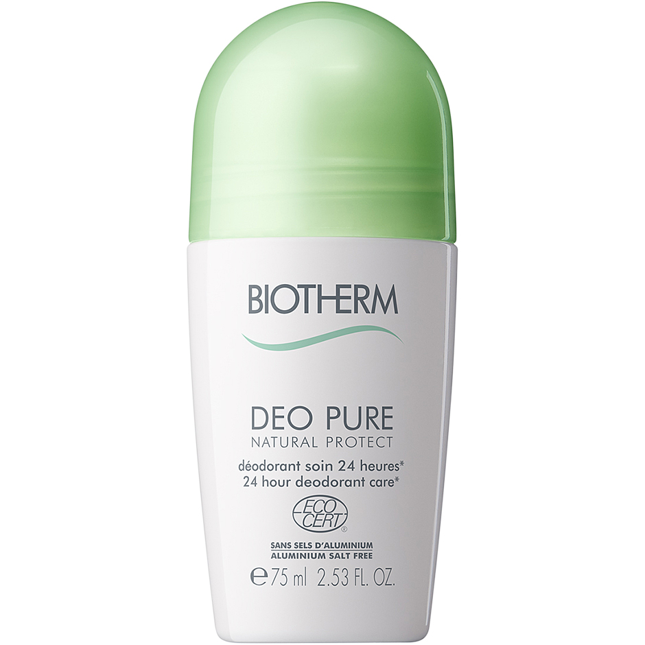 Biotherm Deo Pure Ecocert Roll-On, 75 ml Biotherm Damedeodorant Hudpleie - Deodorant - Damedeodorant