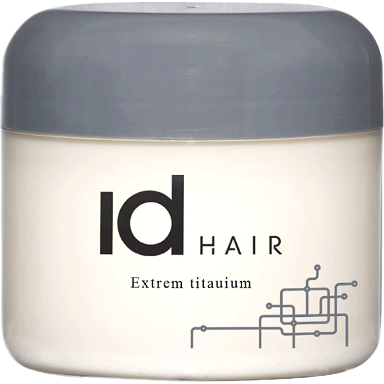 ID HAIR Extreme Titanium Wax, 100 ml IdHAIR Hårstyling
