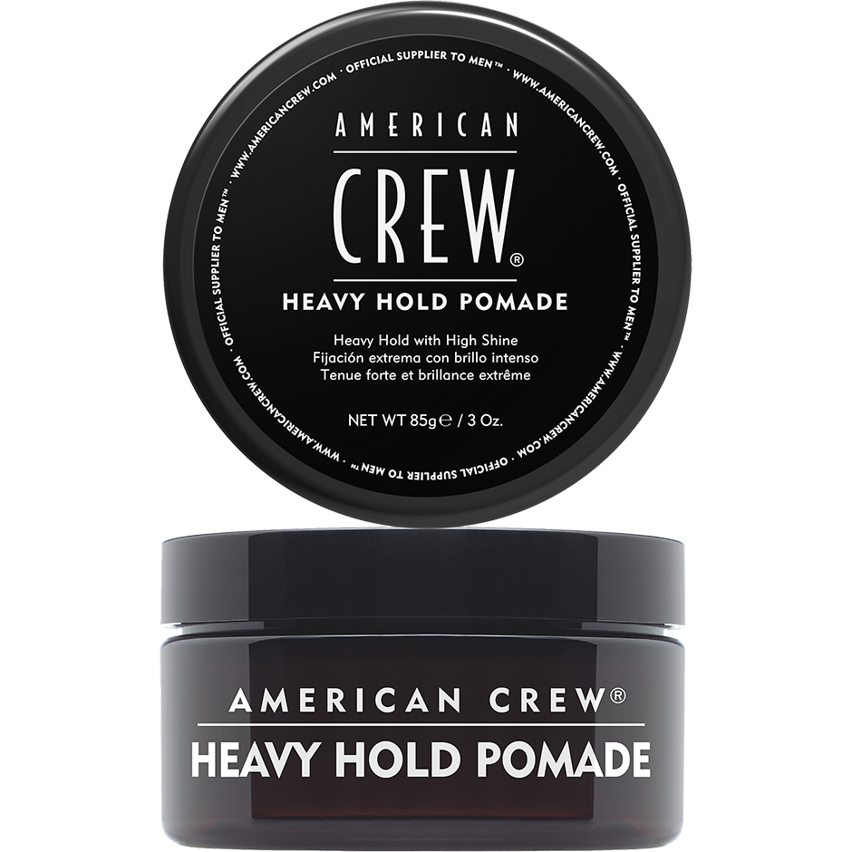 American Crew Heavy Hold Pomade, 85 g American Crew styling Hårpleie - Hårpleie for menn - Hårpleieprodukter - styling