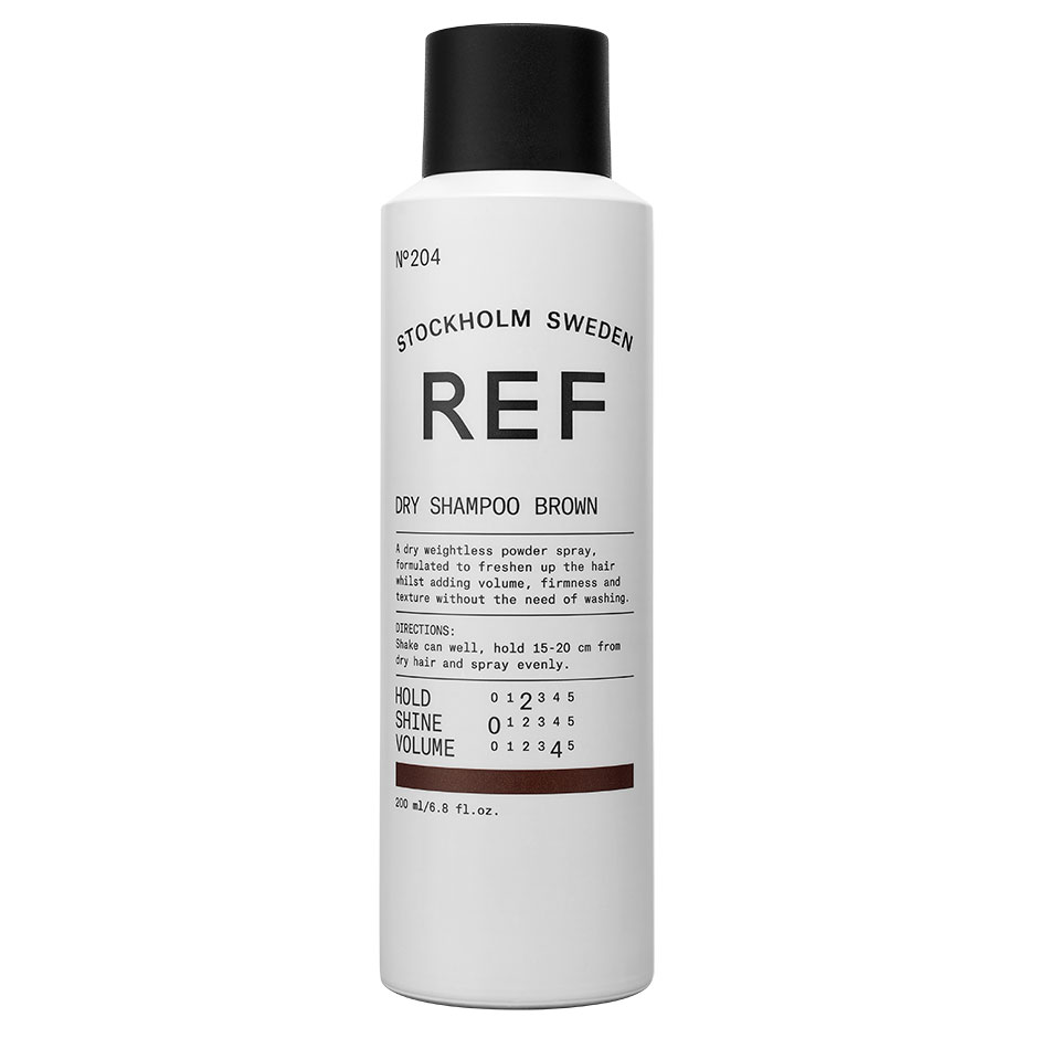 REF. Dry Shampoo Brown, 200 ml REF Stockholm Tørrsjampo Hårpleie - Hårpleieprodukter - Tørrsjampo