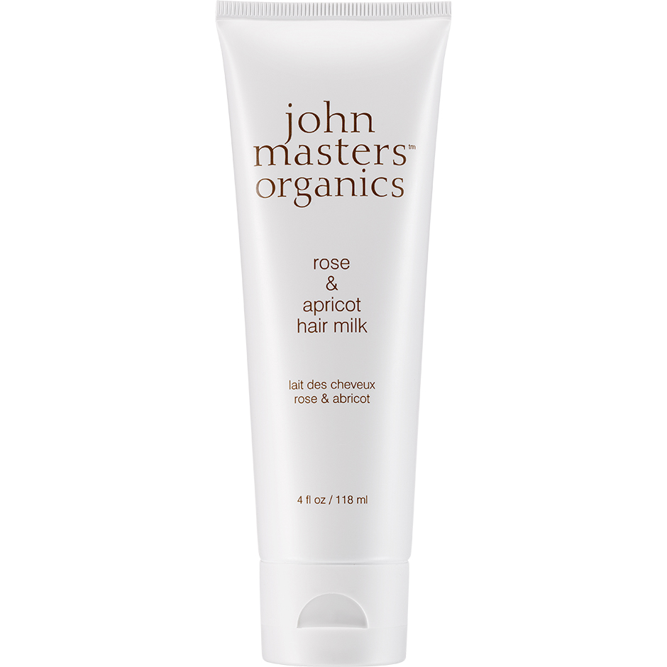 John Masters Organics Rose & Apricot Hair Milk, 118 ml John Masters Organics Hårkur Hårpleie - Hårpleieprodukter - Hårkur