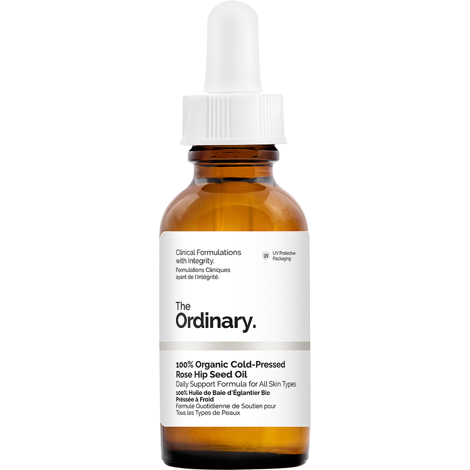 The Ordinary 100% Organic Cold-Pressed Rose Hip Seed Oil, 30 ml The Ordinary Ansiktsolje Hudpleie - Ansiktspleie - Ansiktsolje