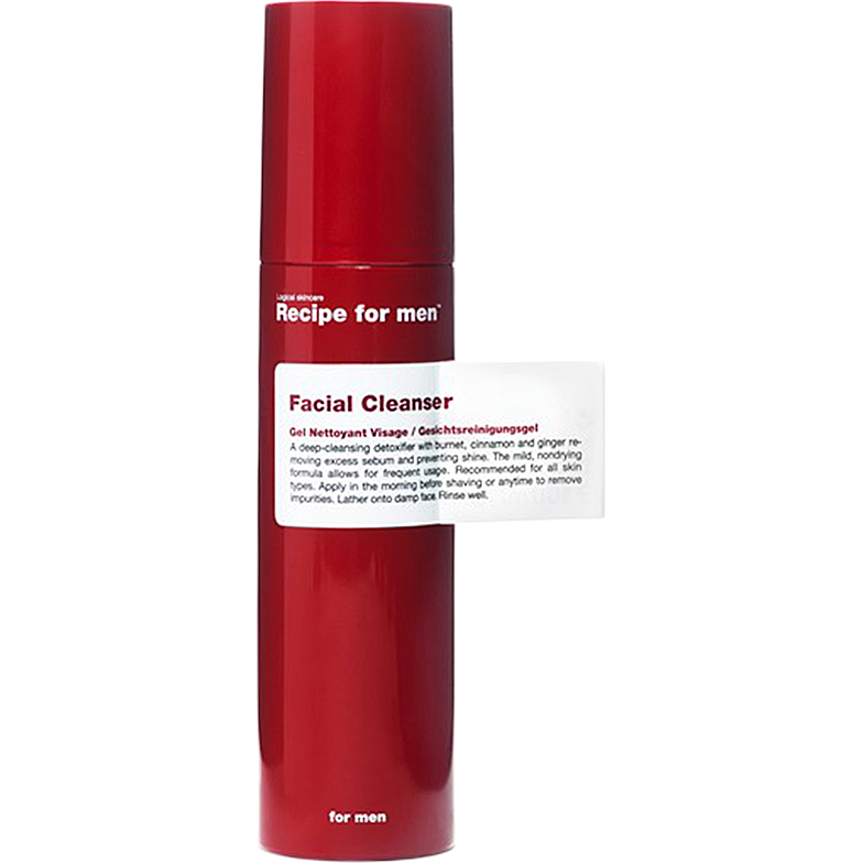 Facial Cleanser, 100 ml Recipe for men Ansiktsrens for menn Hudpleie - Hudpleie for menn - Hudpleie for menn - Ansiktsrens for menn