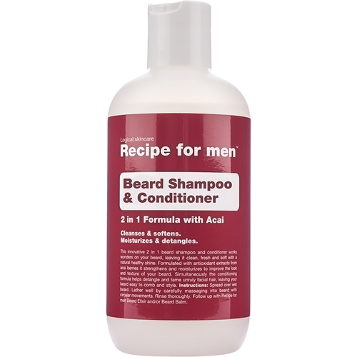 Recipe for men Beard Shampoo & Conditioner