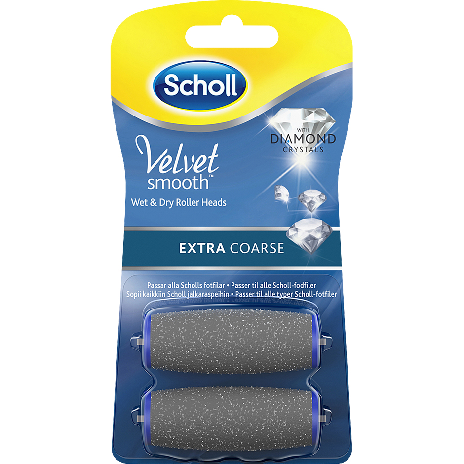 Velvet Smooth Refill Diamond, Scholl Fotfil & Tillbehør