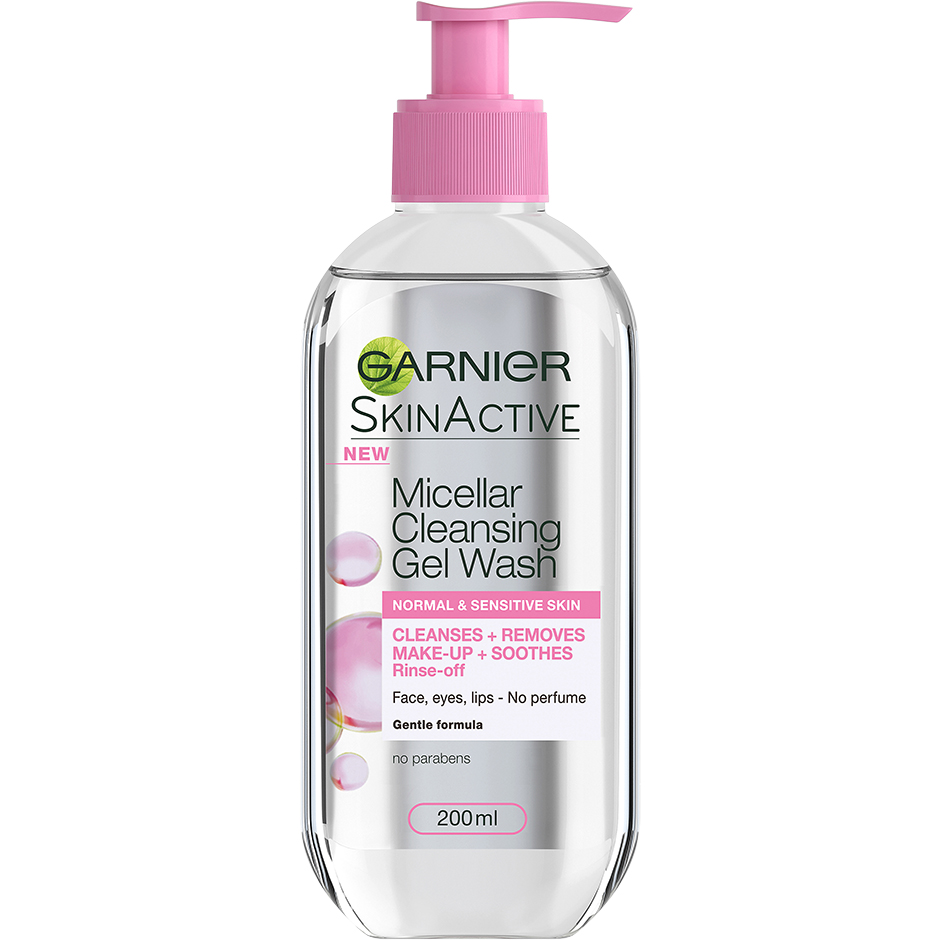 Skin Active Micellar Cleansing Gel Wash, 200 ml Garnier Ansiktsrengjøring