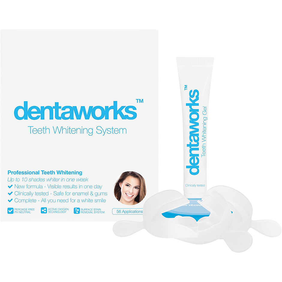Teeth Whitening System, Dentaworks Dental Whitening Helse - Munnhygiene - Dental Whitening