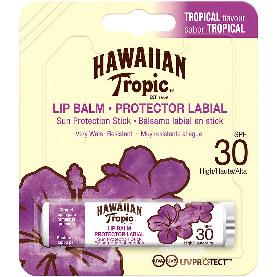 Hawaiian Tropic Lip Balm SPF30, 4 g Hawaiian Tropic Leppepleie